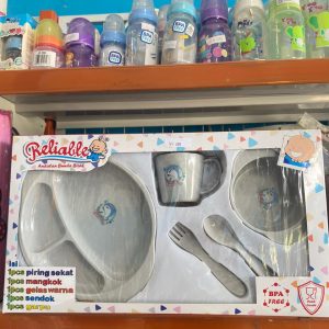 Reliable Feeding Set Isi 5 - Paket Alat Makan Bayi BPA Free